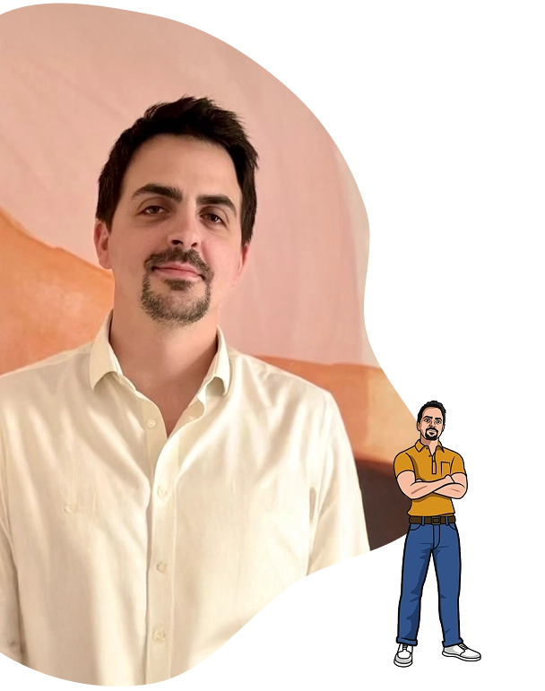 Photo d'Antoine Martin - peintre à Caen