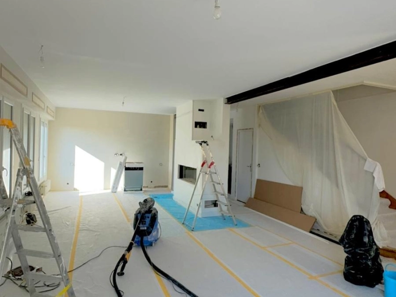 Peinture d'une pièce à vivre à Caen