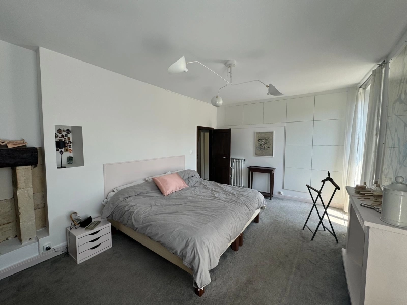 Peinture d'une chambre en Normandie