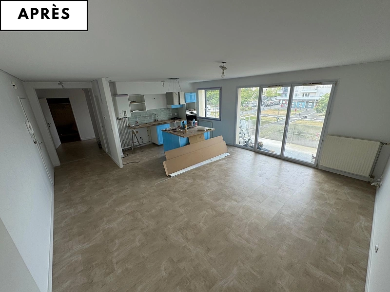 Revêtement de sol PVC motif bois à Caen